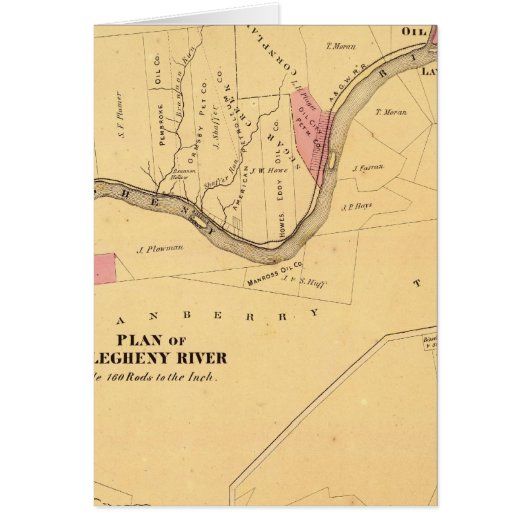 Allegheny River, PA Cards (Front)