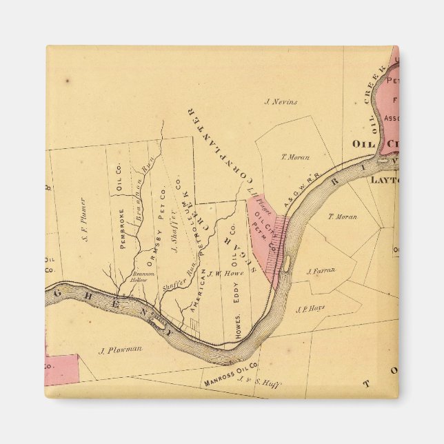 Allegheny River, PA Magnet (Front)