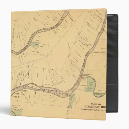 Allegheny River Pa Map Binder