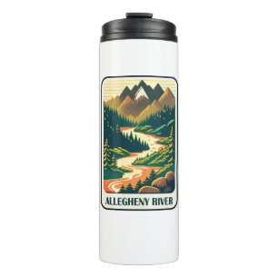 Allegheny River Pennsylvania Colors Thermal Tumbler
