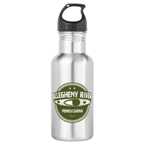 Allegheny River Pennsylvania Stainless Steel Water Bottle