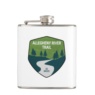 Allegheny River Trail Flask