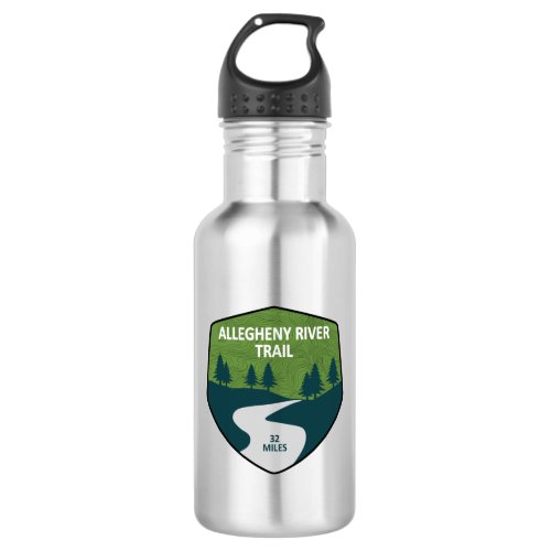 Allegheny River Trail Stainless Steel Water Bottle