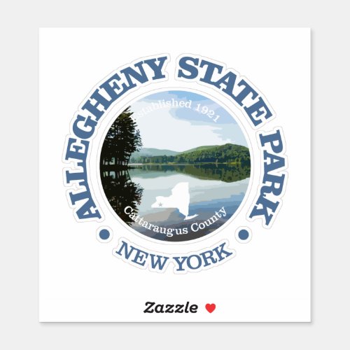 Allegheny State Park SP Sticker