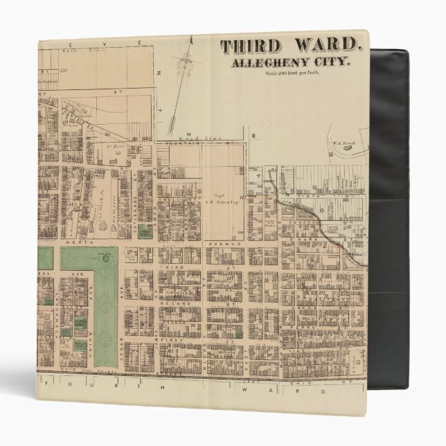 Allegheny ward 3 binder (Front/Inside)