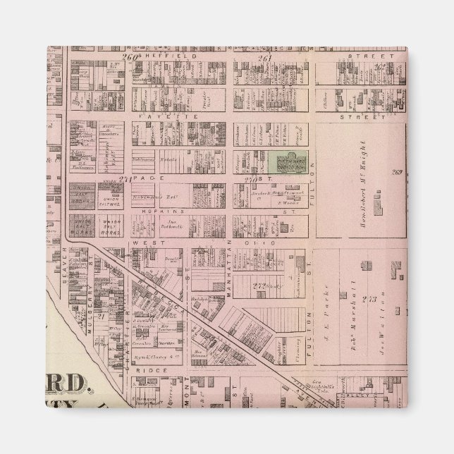 Allegheny ward 5 magnet (Front)