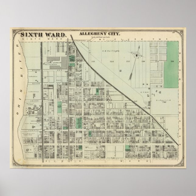 Allegheny ward 6 poster (Front)