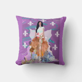 Allegiance LeeMariie's creative designs Throw Pillow