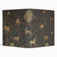 Allegorical Millefleurs Tapestry with Animals