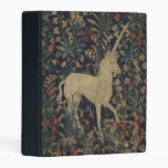 Allegorical &quot;Millefleurs&quot; Tapestry with Animals Mini Binder