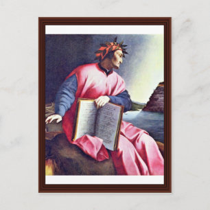 Allegorical Portrait Of Dante Postcard