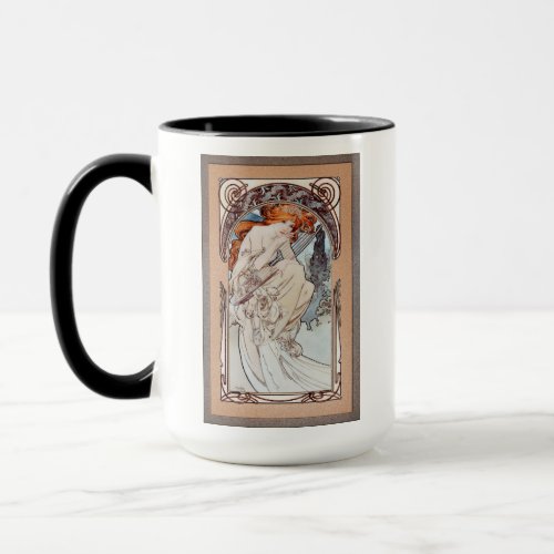 Allegorie de la Musique by Alphonse Mucha Mug