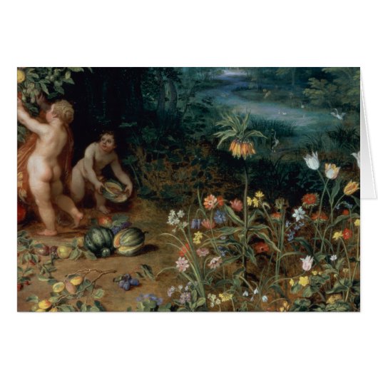 Allegory of Abundance, detail (Front Horizontal)