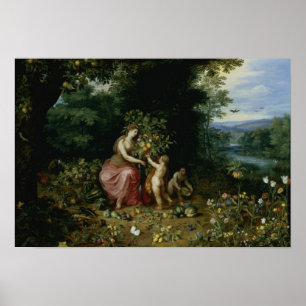 Allegory of Abundance Poster