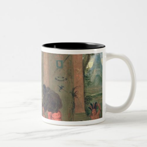 Allegory of America 1691 Two_Tone Coffee Mug