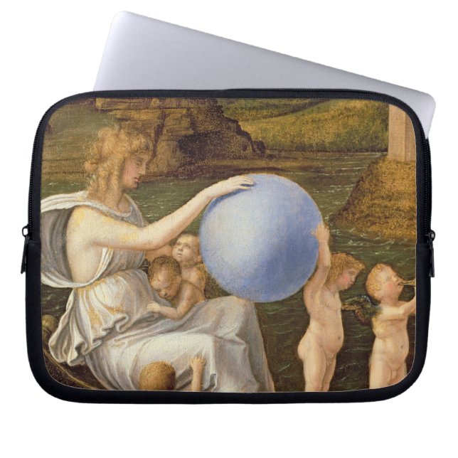 Allegory of Changing Fortune, or Melancholy (oil o Laptop Sleeve (Front)
