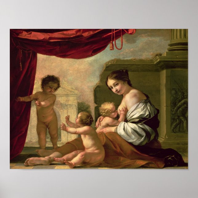 Allegory of Charity Poster (Front)