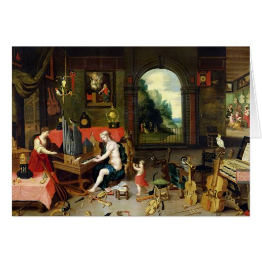 Allegory of Hearing Cards (Front Horizontal)