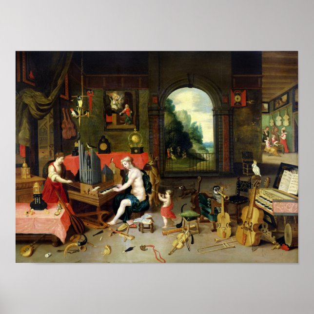 Allegory of Hearing Poster (Front)