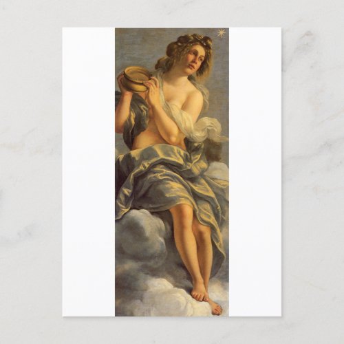 Allegory of Inclination by Artemisia Gentileschi P Postcard