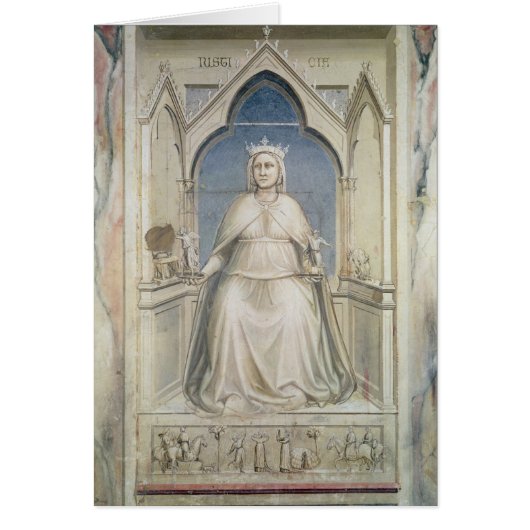 Allegory of Justice, c.1305 Cards (Front)
