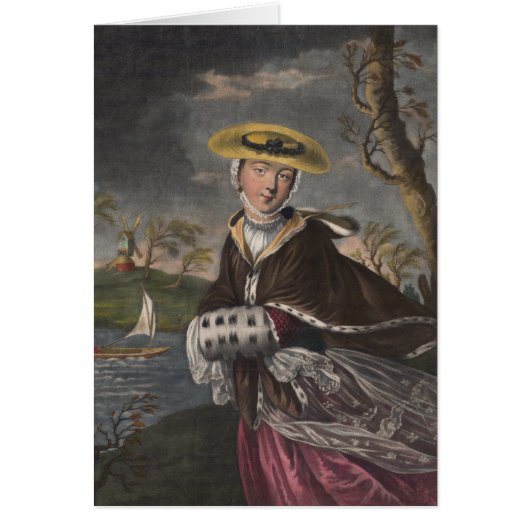 Allegory of March - Beautiful Woman (Front)