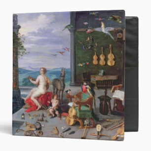 Allegory of Music 3 Ring Binder