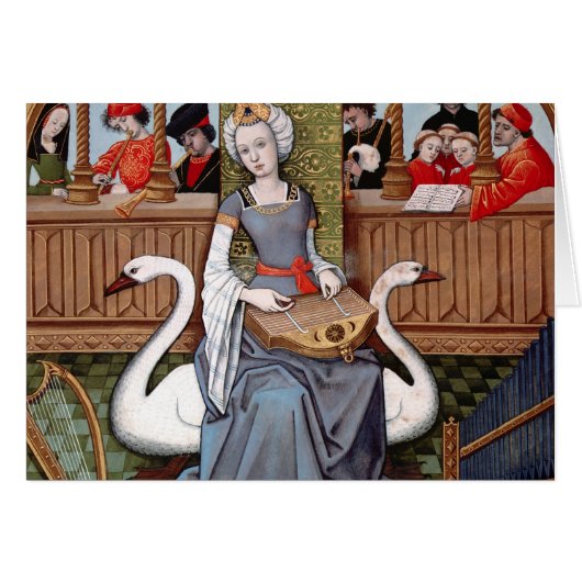 Allegory of Music Cards (Front Horizontal)
