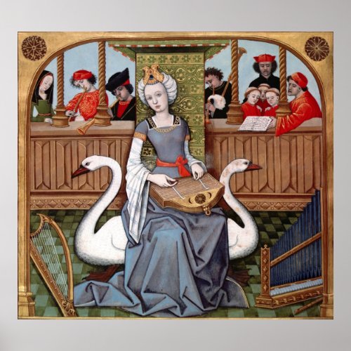 Allegory of Music Poster