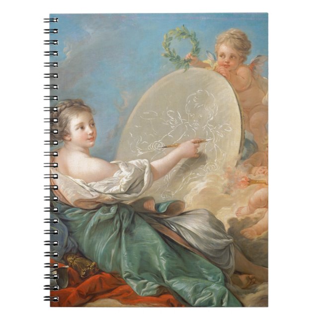 Allegory of Painting, 1765 (oil on canvas) Notebook (Front)