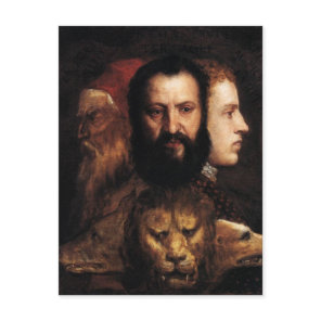 Allegory of Prudence Postcard