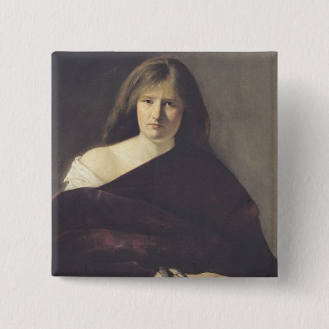 Allegory of Syllogism Button (Front)