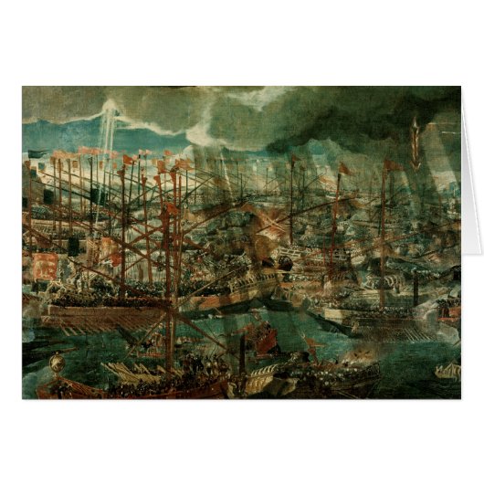 Allegory of the Battle of Lepanto Cards (Front Horizontal)
