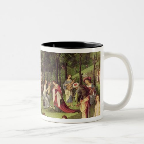 Allegory of the Court of Isabella dEste  1504_06 Two_Tone Coffee Mug