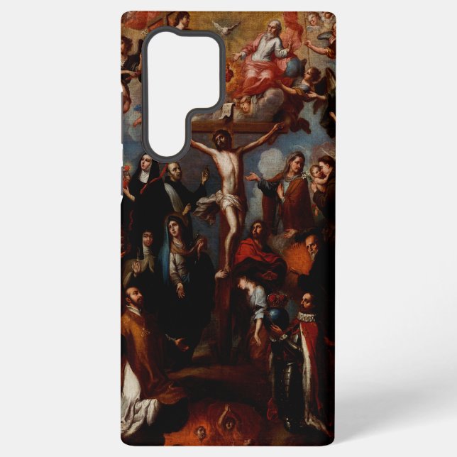 Allegory of the Crucifixion with Jesuit Saints  Samsung Galaxy Case (Back)