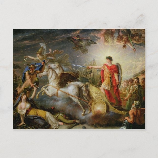 Allegory of the Surrender of Ulm Postcard (Front)