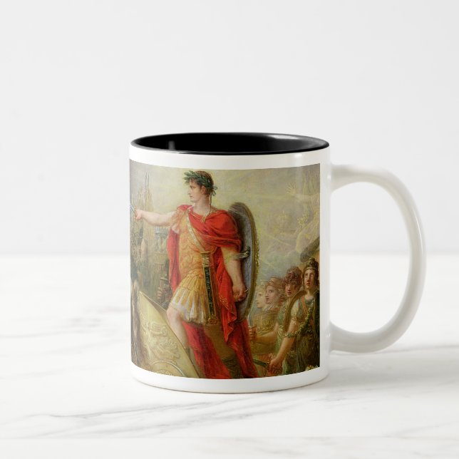 Allegory of the Surrender of Ulm Two-Tone Coffee Mug (Right)