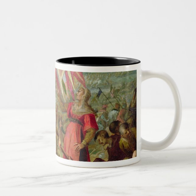 Allegory of the Turkish Wars Two-Tone Coffee Mug (Right)