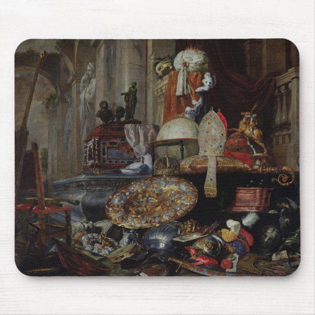 Allegory of the Vanities of the World, 1663 Mouse Pad (Front)