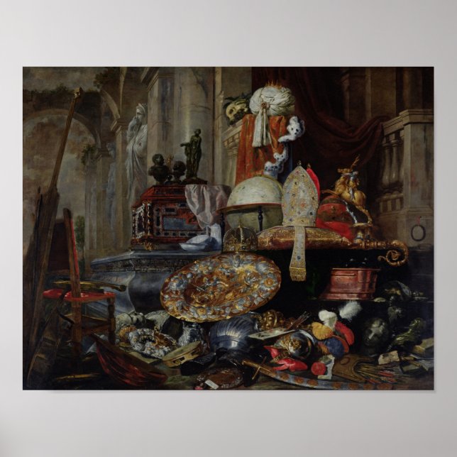 Allegory of the Vanities of the World, 1663 Poster (Front)