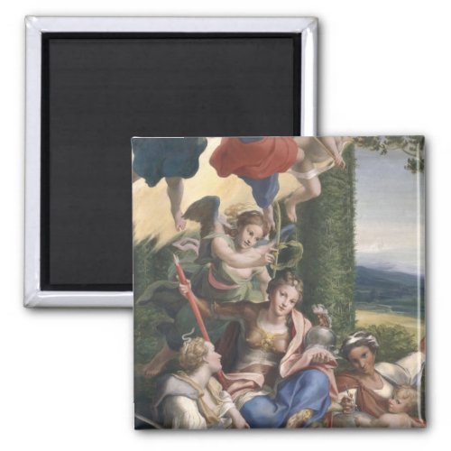 Allegory of the Virtues c1529_30 Magnet