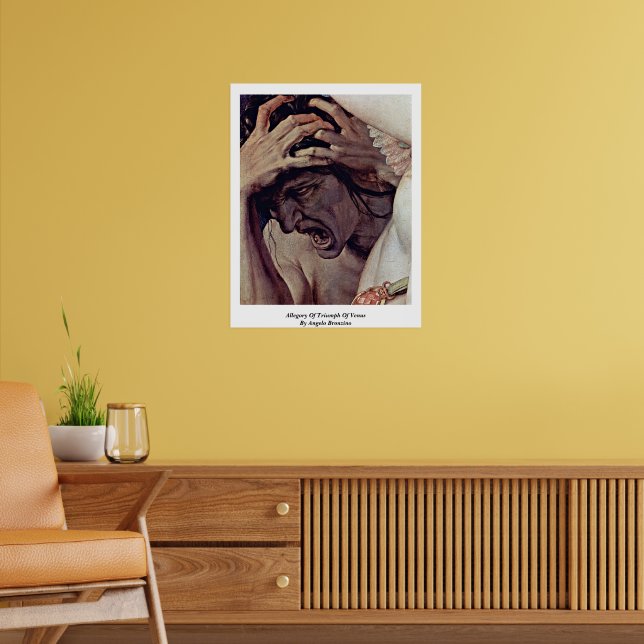 Allegory Of Triumph Of Venus By Angelo Bronzino Poster | Zazzle