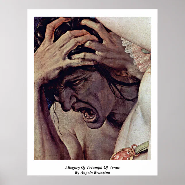 Allegory Of Triumph Of Venus By Angelo Bronzino Poster | Zazzle