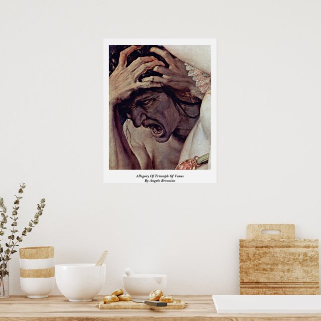 Allegory Of Triumph Of Venus By Angelo Bronzino Poster | Zazzle