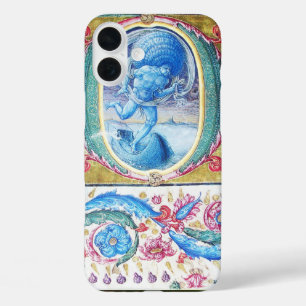 ALLEGORY OF WIND ANTIQUE FLORAL MINIATURE MONOGRAM iPhone 16 PLUS CASE