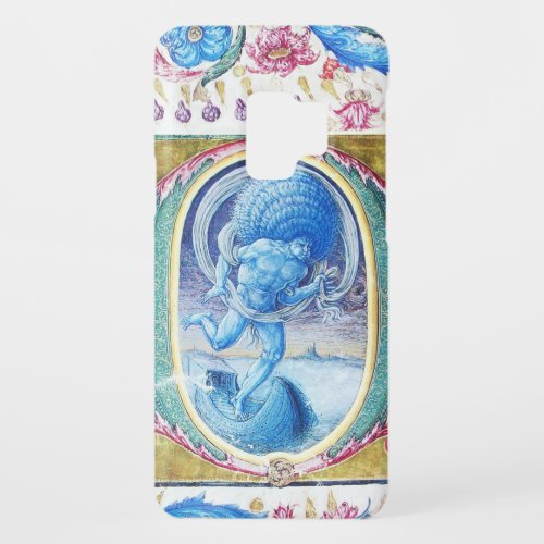 ALLEGORY OF WIND ANTIQUE FLORAL MINIATURE MONOGRAM Case_Mate SAMSUNG GALAXY S9 CASE