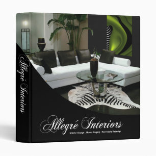 Allegré Home Stager Interior Designer 3 Ring Binder