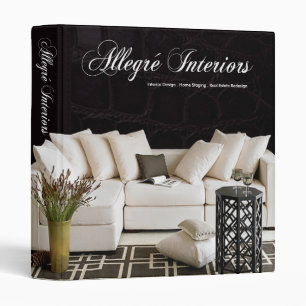 Allegré Home Stager Interior Designer Binder