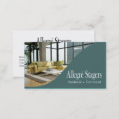 Allegré Stagers Home Staging Interior Design Business Card (Front/Back)