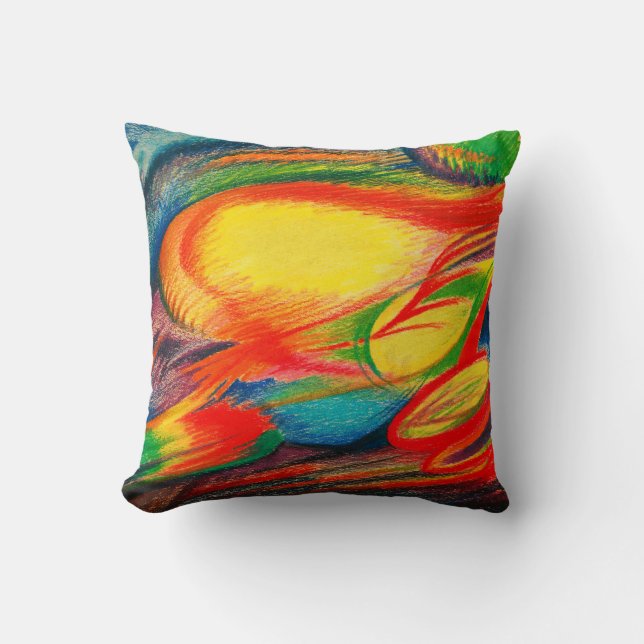 Allegro, Karl Wiener  Throw Pillow (Front)